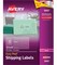 Avery Easy Peel Shipping Labels, Laser, 2 x 4 Inches, Clear, Pack of 500